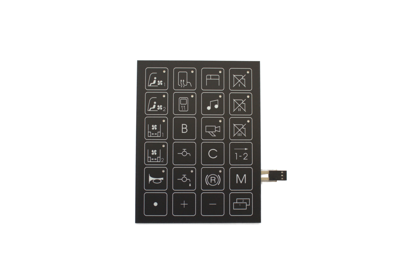 Ricambio Pellicola adesiva per Tastiera Menarini bus Q070A4017B - D040932