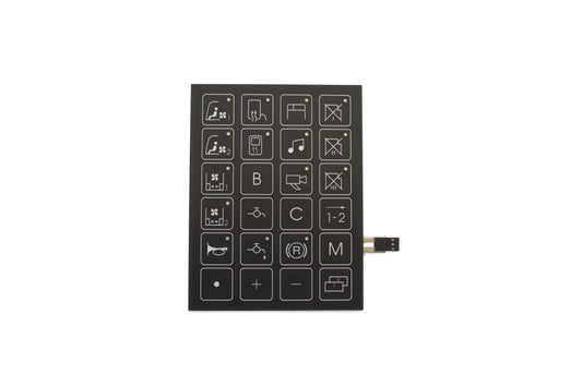 Klebefolie für Bredamenarini-Tastatur Q070A4017B - D040932