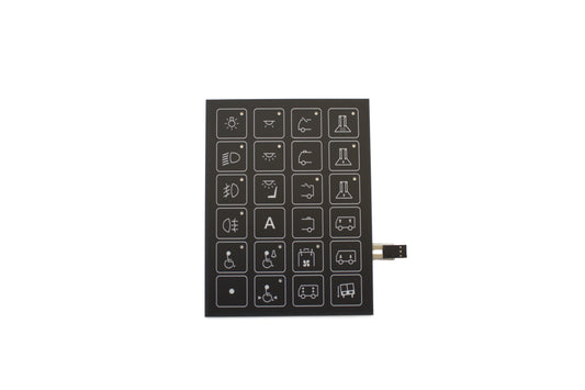 Klebefolie für Bredamenarini-Tastatur Q070A4017A - D040931